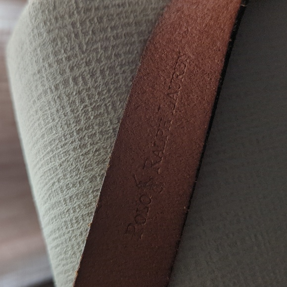 Polo Ralph Lauren Leather Belt, Sz. 40 - Picture 3 of 5